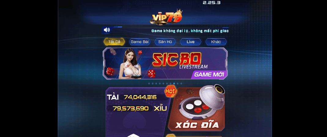 Khám phá các trò chơi hot hit tại cổng game VIP79