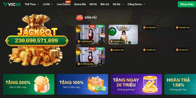 Tỷ lệ thưởng siêu hấp dẫn - Thưởng đến 230 triệu/ngày