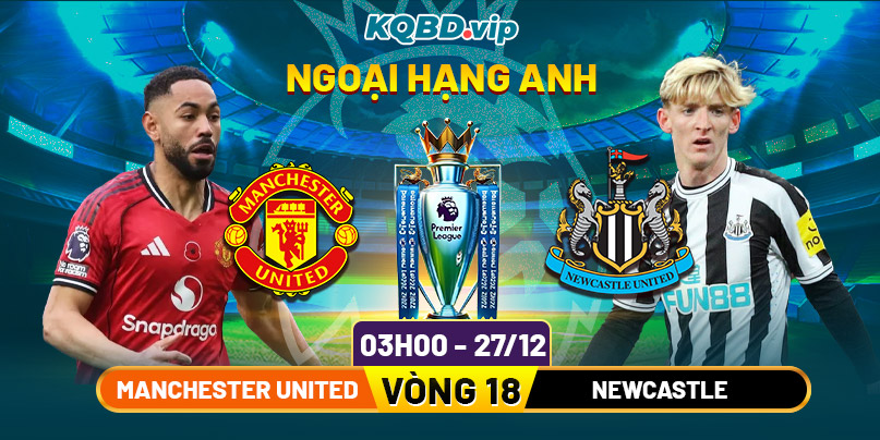 Soi Kèo Manchester United Vs Newcastle 03h00 27_12 - Vòng 18 Ngoại Hạng Anh