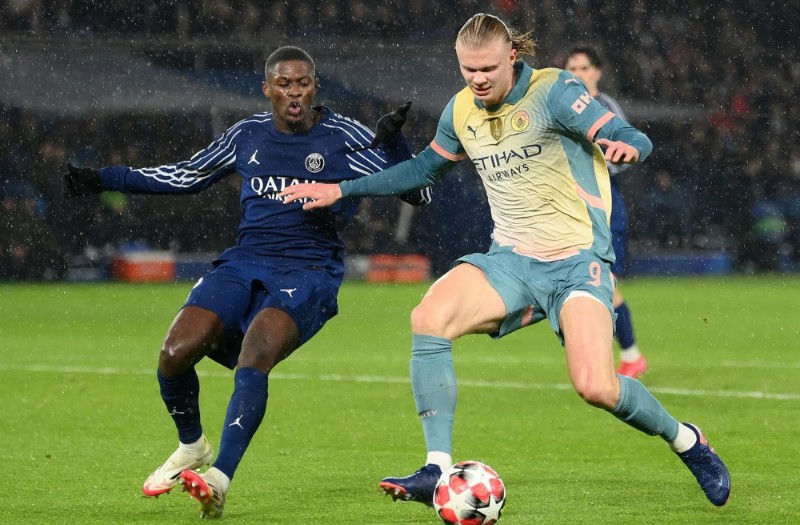 Manchester City đại chiến với PSG